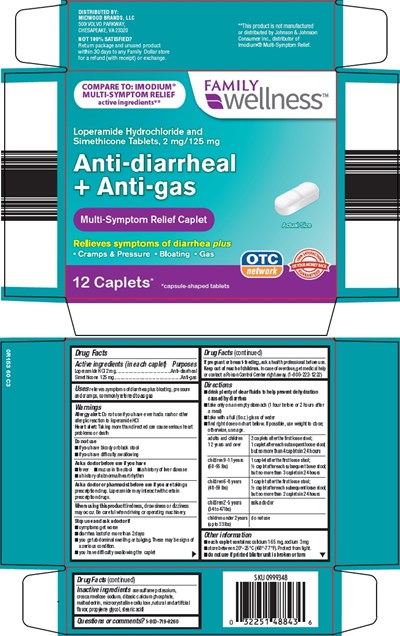 Family Wellness Anti Diarrheal Plus Anti Gas Images Loperamide 